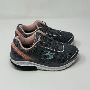 GDEFY Gravity Defyer Mighty Walk Sneakers Womens 7 M Gray Rocker Orthotic Shoes